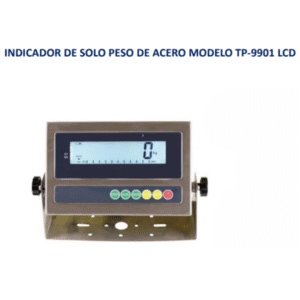 INDICADOR DE SOLO PESO DE ACERO MODELO TP-9901 LCD