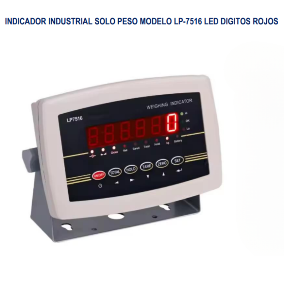 INDICADOR INDUSTRIAL LP-7516 LED