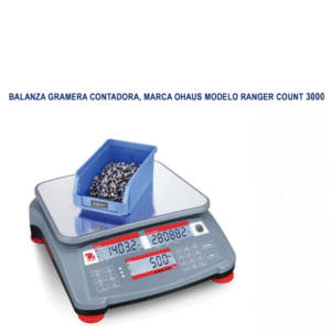 BALANZA GRAMERA CONTADORA, MARCA OHAUS MODELO RANGER COUNT 3000