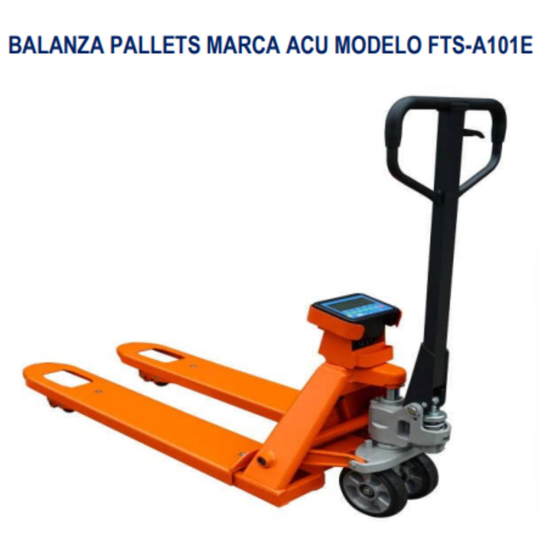 BALANZA PALLETS MARCA ACU MODELO FTS-A101E